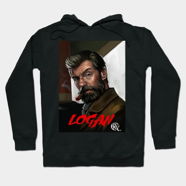 Logan Wolverine Hoodie by Rusalka_art